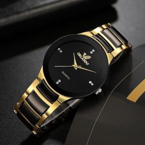Men Quartz Watch Fashion Business Stainless Steel